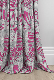 Caicos, Begonia - Made to Measure Curtains